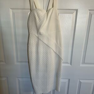 Roland Mouret Elegant White/cream Dress